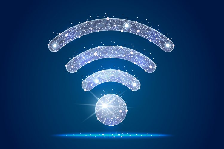WiFi abstract icon